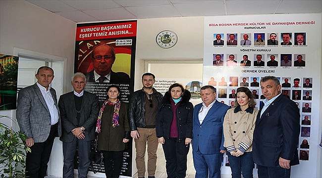 Biga'da Eşref Temiz'in anısına köşe hazırlandı