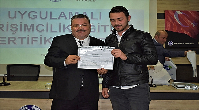 BİGALI GİRİŞİMCİ ADAYLARI BELGELERİNİ ALDI
