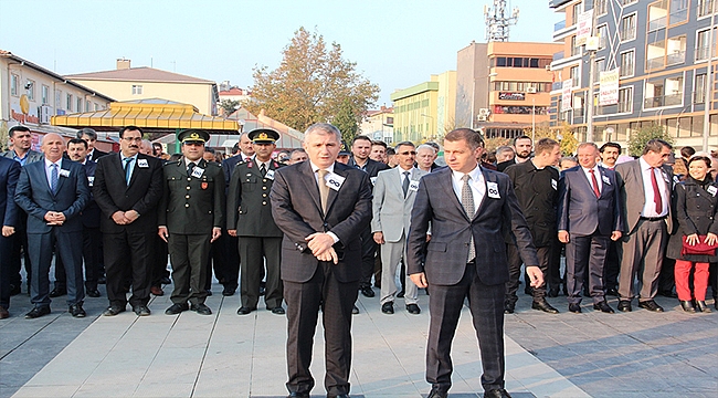 Çan'da 10 Kasım Atatürk'ü Anma Töreni Gerçekleştirildi