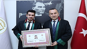 ÇANAKKALE BAROSU'NDA RUHSAT TÖRENİ HEYECANI