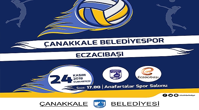 Çanakkale Belediyespor, Eczacıbaşı'nı Ağırlıyor!