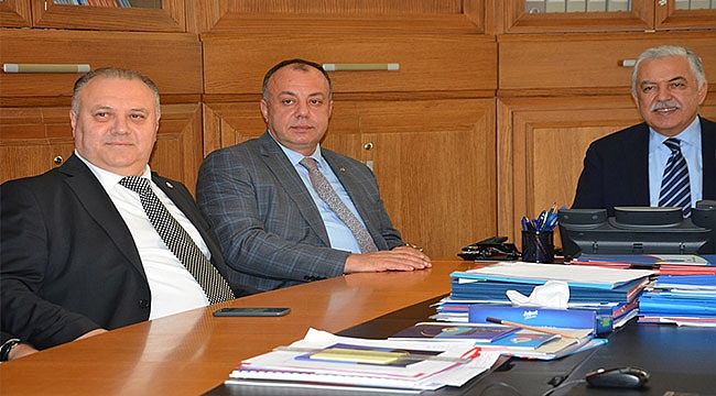 ÇTSO YÖNETİM KURULU TOBB GENEL SEKRETERİ MUSTAFA SARAÇÖZ'Ü ZİYARET ETTİ