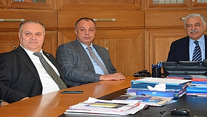 ÇTSO YÖNETİM KURULU TOBB GENEL SEKRETERİ MUSTAFA SARAÇÖZ'Ü ZİYARET ETTİ