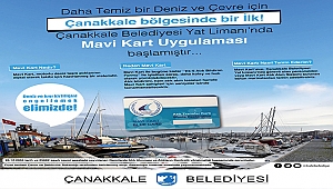 Daha Temiz Bir Deniz Ve Çevre İçin Mavi Kart Uygulaması Başladı
