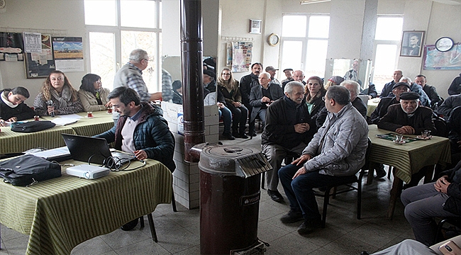 Helvacı Köyünde Yapılan ÇED Toplantısında Tansiyonlar Yükseldi