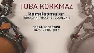 KEPEZ'DE "TROYA'DAN İTHAKE'YE YOLCULUK-2" SERAMİK SERGİSİ