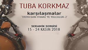 KEPEZ'DE "TROYA'DAN İTHAKE'YE YOLCULUK-2" SERAMİK SERGİSİ