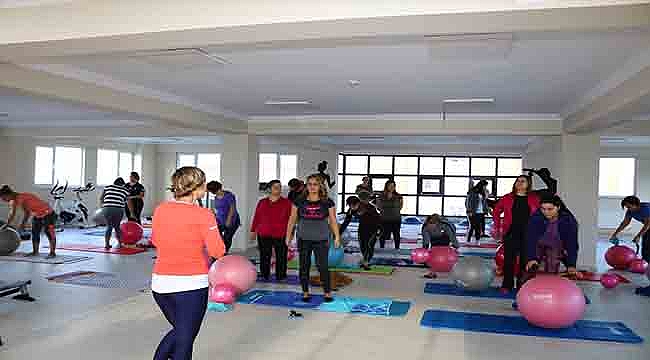 KEPEZ KADIN SPOR VE SAĞLIK MERKEZİ YENİ YERİNE TAŞINDI