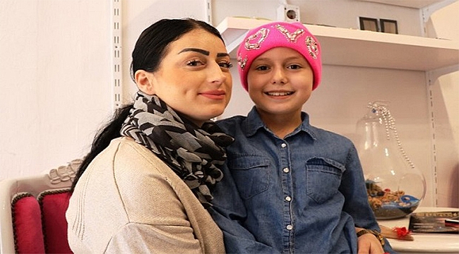 Lösemiyi yenen küçük kızın hedefi doktor olup, şifa dağıtmak