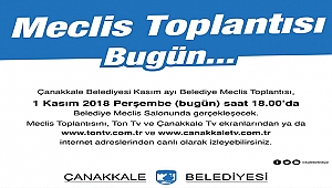 Meclis Toplantısı Bugün