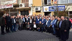 Merakla Beklenen Ak Parti Biga İlçe Başkanlığı aday adaylarını tanıttı