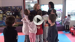 ÖĞRENCİLERİNDEN ÖĞRETMENLERİNE JEST