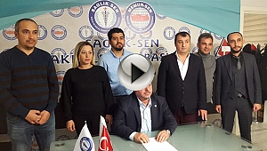 Özen, Türk Sağlık Sen Çanakkale Şubesi Yöneticilerine Sert Çıktı