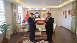 Sayıştay Başkanı Seyit Ahmet BAŞ, Valiliği Ziyaret Etti