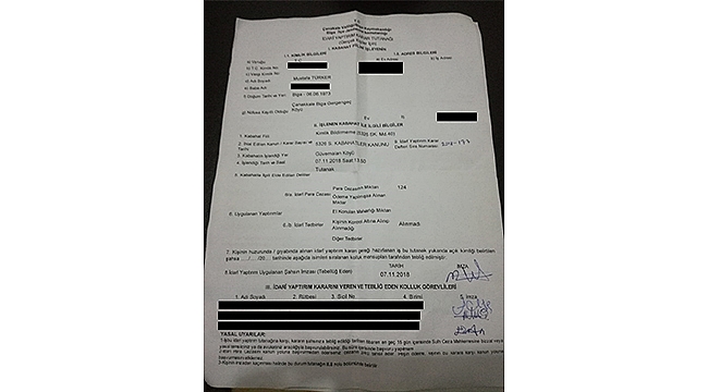 Tarla süren çiftçiye GBT gözaltısı