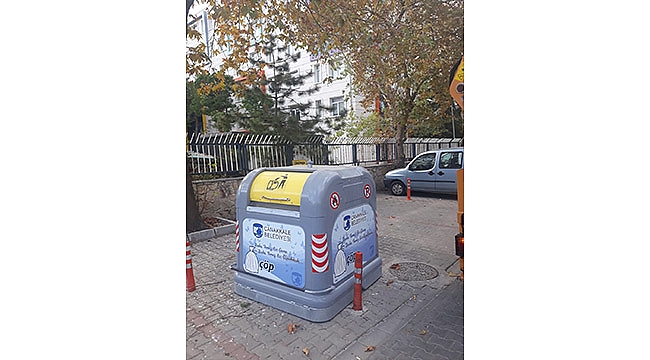 Yerüstü Çöp Konteyneri Projesi Çalışmaları Sürüyor