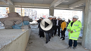 Yeşil Yerel Yönetim Ve Kültür Merkezi İnşaatı Hızla Devam Ediyor