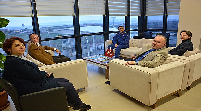 116 JANDARMA ALBAY ALAY KOMUTANI'NDAN ÇTSO YÖNETİM KURULUNA NEZAKET ZİYARETİ