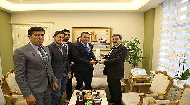 15 Temmuz Kahramanı Ümit Aslan'dan Valiliğe Ziyaret