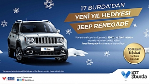 17 Burda AVM'den Yeni Yıl Hediyesi 'JEEP RENEGADE'
