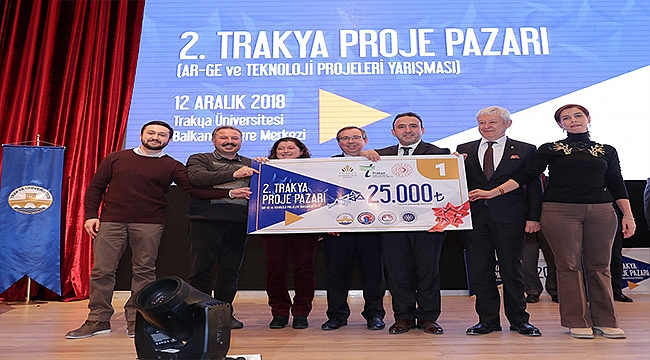 2. Trakya Proje Pazarı'nda Ödül Yağmuru