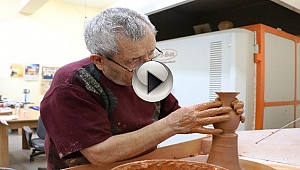 70 yıldır çamura şekil veriyor