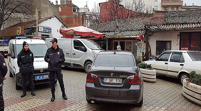 Ada mahallesinde pompalı saldırı!