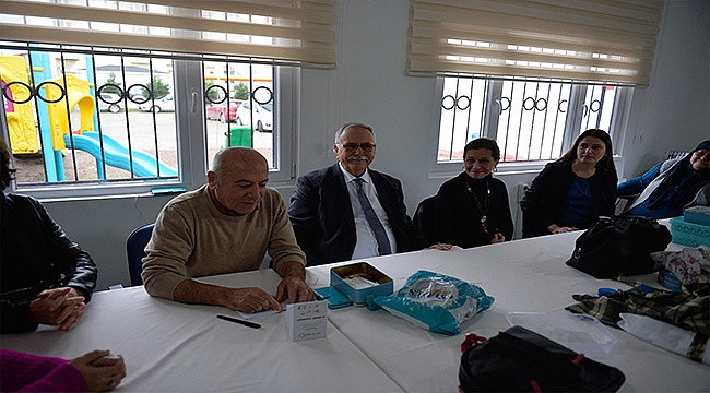 Başkan Gökhan Özel Eğitim İş Uygulama Merkezi Velileri İle Buluştu