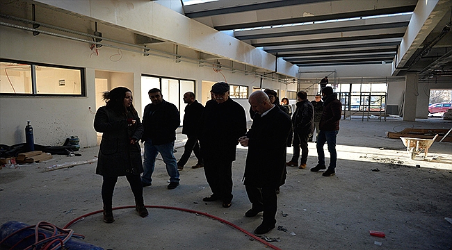 Başkan Gökhan Teknik İnceleme Gezisinde