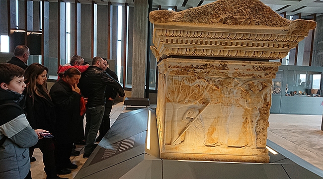 BİGA TSO MECLİS ÜYELERİ TRUVA MÜZESİ VE ÖREN YERİNİ ZİYARET ETTİ