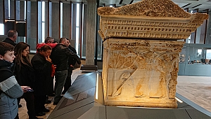 BİGA TSO MECLİS ÜYELERİ TRUVA MÜZESİ VE ÖREN YERİNİ ZİYARET ETTİ