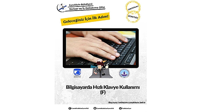 Bilgisayar Hızlı Klavye(F) Kullanımı Kursu Başvuruları Başladı