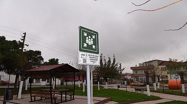 Çan'da olası afetlere karşı önlem