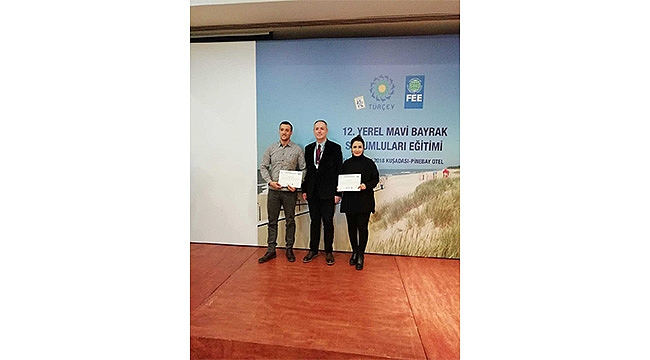 Çanakkale Belediyesine Mavi Bayrak Sertifikası