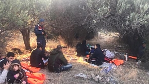 Çanakkale'de 21 Düzensiz Göçmen Yakalandı