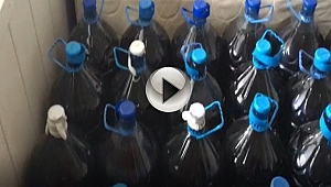 Çanakkale'de kaçak içki operasyonu