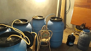 ÇANAKKALE'DE KAÇAK İÇKİ VE UYUŞTURUCU OPERASYONU YAPILDI