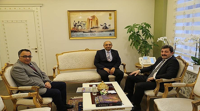 Çanakkale Havalimanı Müdürü Yaşasın Şahbaz'dan Ziyaret