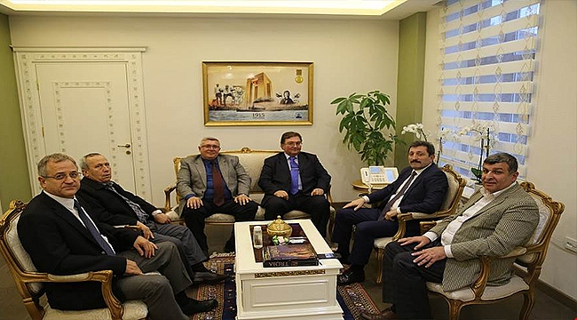 Çanakkale Organize Sanayi Bölgesinin Yeni Yönetiminden Ziyaret