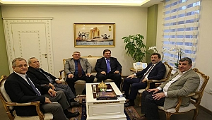 Çanakkale Organize Sanayi Bölgesinin Yeni Yönetiminden Ziyaret