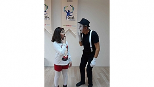 Çocuk Kültür Evi'nde "Pantomim Buluşması"