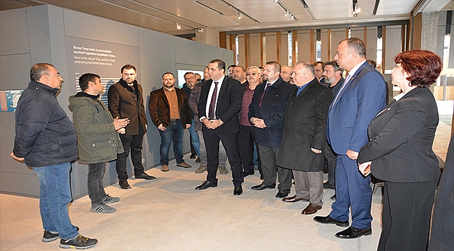 ÇTSO MECLİSİ TROYA MÜZESİNİ ZİYARET ETTİ