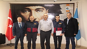 Eğitimden başarı ile döndüler