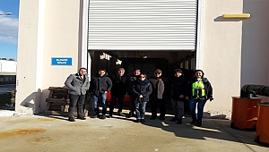 İtalyan Heyet, Atık Su Arıtma Tesisi Ve Solar Çamur Kurutma Sistemini İnceledi