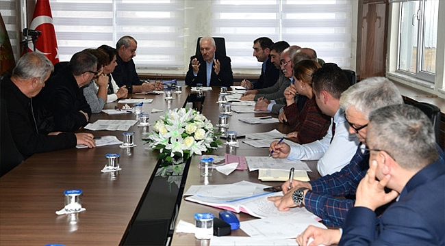 Lapseki Belediyesi Aralık Ayı Meclis Toplantısı yapıldı