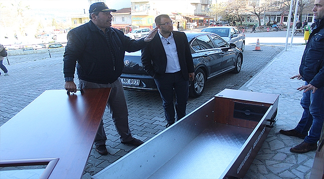 Umurbey Belediyesinden cenaze hizmetleri için Çanakkale'de bir ilk