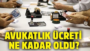 2019 AVUKATLIK ASGARİ ÜCRET TARİFESİ YAYINLANDI!
