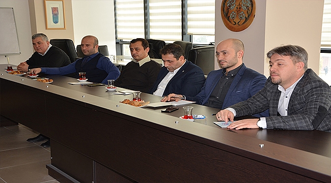 2019YILININ İLK KOMİTE BAŞKANLARI TOPLANTISI ÇTSO'DA YAPILDI