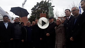 ADALET MEYDANI VE ADALET HEYKELİ TÖRENLE AÇILDI