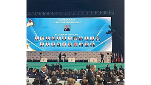 AK PARTİ BELEDİYE BAŞKAN ADAYLARINI TANITTI
